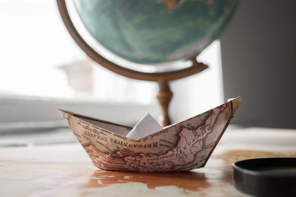 Slide +Lab Codrix: a world map on an office wall