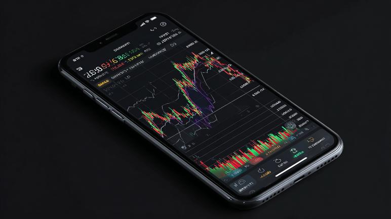 Mobile Chart with Trend Lines